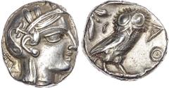 Ancient Coins - Attica, Athens, Silver Tetradrachm