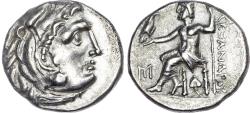 Ancient Coins - Kingdom of Macedon, Alexander the Great, Silver Drachm