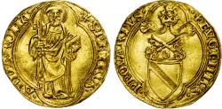 World Coins - Italy, Papal States, Eugen IV (1431-1447), gold Ducato – rare