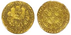 World Coins - Low Countries, Brabant, Johanna & Wenceslas (1355-1406), Pieter d’Or