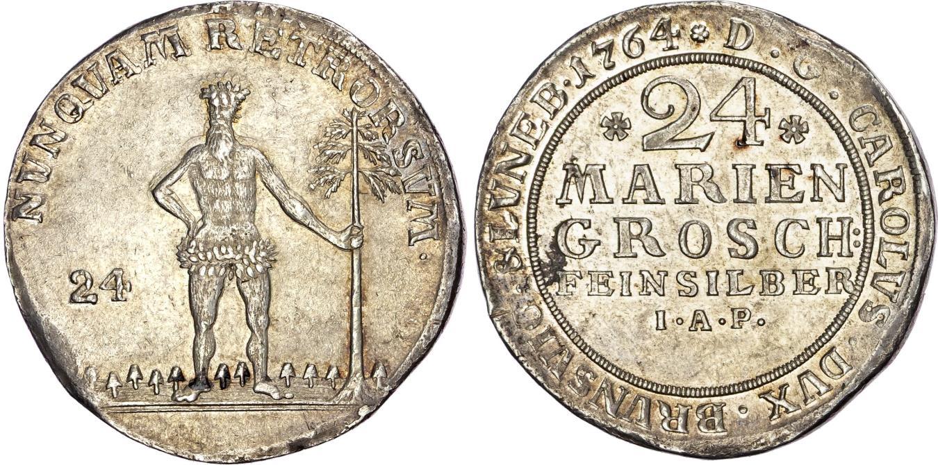 Germany, Brunswick-Wolfenbüttel, Charles I (1735-1780), silver 24