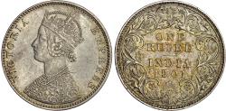 World Coins - India, EIC, Victoria, silver Rupee, 1901