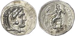 Ancient Coins - Alexander the Great, Silver Tetradrachm, Lifetime Issue
