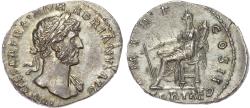 Ancient Coins - Hadrian (AD 117-138) Silver Denarius