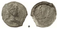 Ancient Coins - SELEUKID KINGS, Alexander II Zabinas.  AE denomination C, 128-122 BC.  Eros / Anchor