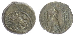 Ancient Coins - SELEUKID KINGS of SYRIA, Antiochos VIII Epiphanes. AE denomination B, Antioch mint. 121-96 BC