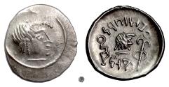 Ancient Coins - ARABIA FELIX, Himyarites.  AR Unit. Raydan mint, circa 100-120 AD