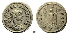 Ancient Coins - NUMERIAN.  Antoninianus, Rome mint, struck 283 AD.  Jupiter