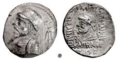 Ancient Coins - ELYMAIS, Kamnaskires.  AR tetradrachm, dated SE 272 (41/0 BC)