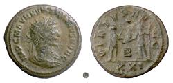 Ancient Coins - NUMERIAN.  Antoninianus, Antioch mint, struck 284 AD.  Jupiter handing Victory to Numerian