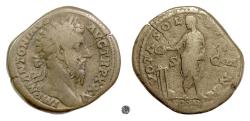 Ancient Coins - Marcus Aurelius.  AE Sestertius, Rome mint. Struck 171 AD
