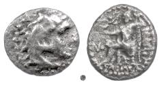 Ancient Coins - SELEUKID KINGS, Seleukos I Nikator.  AR hemidrachm, Seleukia on the Tigris mint, circa 295 BC
