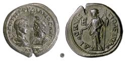 Ancient Coins - GORDIAN III, Dionysopolis.  AE Pentassarion.  Gordian facing Serapis / Demeter