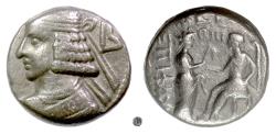 Ancient Coins - PARTHIA, Pakoros I.  BI Tetradrachm, dated 389 SE (78 AD)