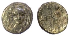 Ancient Coins - SELEUKID KINGS of SYRIA, Antiochos I Soter. AE denomination C, Smyrna (or Sardes) mint. Athena / Nike
