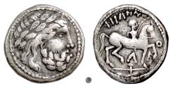 Ancient Coins - Celtic, Danubian region, Imitating Philip II of Macedon.  AR Tetradrachm, early 3rd Century B.C.
