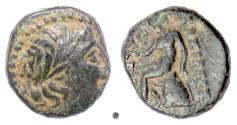 Ancient Coins - SELEUKID, Seleukos III Soter. AE denomination C, Antioch on the Orontes, 225-222 BC. Scarce