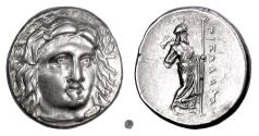 Ancient Coins - Carian satraps, Pixodaros.  AR Didrachm, Halikarnassos mint, circa 341-336 BC
