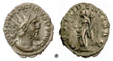 Ancient Coins - VICTORINUS.  AE Antoninianus, 269-271 AD.  Providentia
