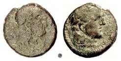Ancient Coins - TITUS, Decapolis, Philadelphia.  AE 25, 79-81 AD