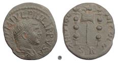 Ancient Coins - PHILIP I, Pisidia, ANTIOCH.   AE 24, 244-249 AD