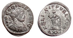 Ancient Coins - CARINUS. Antoninianus, Ticinum mint, 283 AD. Felicitas