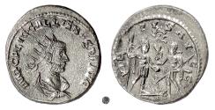 Ancient Coins - GALLIENUS.  Bi Antoninianus, Asia (Samosata) mint, 255/6 AD