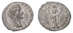 Ancient Coins - ANTONINUS PIUS. AR denarius, Rome, 138 AD. Felicitas