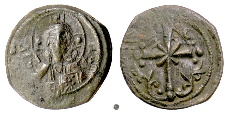 Byzantine, Anonymous. Time of Nicephorus III. AE follis, Constantinople ...