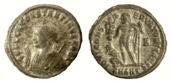 Ancient Coins - CONSTANTINE II. AE 20, Antioch mint, struck 317-320 AD. Jupiter holding Victory