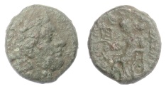 Ancient Coins - SELEUKID KINGS, Antiochos II Theos. AE denomination C, Antioch, 261-246 BC
