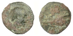 Ancient Coins - SELEUKID KINGS, Antiochos III ‘the Great’. AE denomination C, 222-187 BC. Scarce
