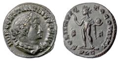 Ancient Coins - CONSTANTINE I. AE follis, Lugdunum mint. Struck 313-314 AD. Sol