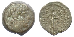 Ancient Coins - SELEUKID KINGS, Antiochos XII Dionysos. AE denomination C. Damaskos mint. Struck 87-85 BC