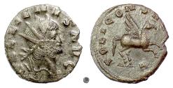 Ancient Coins - GALLIENUS.  Antoninianus, Rome mint, struck 267-8 AD.  Pegasus