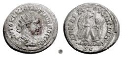Ancient Coins - Philip II, SELEUCIS and PIERIA, Antioch.  BI Tetradrachm, 247-249 AD