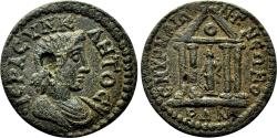 Ancient Coins - SMYRNA (Ionia) AE22. Pseudo-autonomous issue. VF+. 3rd Neokorate of the city.