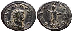 Ancient Coins - GALLIENUS AE Antoninianus. EF/almost EF. Antioch mint. The sun.