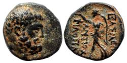 Ancient Coins - ANTIOCHOS IX Eusebes AE12. EF/EF-. Herakles. RARE!