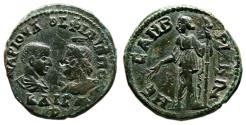 Ancient Coins - MESEMBRIA (Thrace) AE26. Philip II and Serapis. EF-. Demeter.