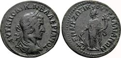 Ancient Coins - TRALLEIS (Lydia) AE30. Valerian I. VF+. M. Aur. Zotikos, grammateus.