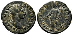 Ancient Coins - ANTIOCH (Pisidia) AE23. Caracalla. EF-/VF+. Genius. 