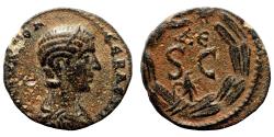 Ancient Coins - ANTIOCH (Syria) AE18. Julia Mamaea. VF+/EF-. Large SC. SCARCE!