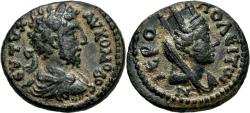 Ancient Coins - HIERAPOLIS-CASTABALA (Cilicia) AE19. Commodus. EF. Tyche.