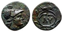 Ancient Coins - LYSIMACHEIA (Thrace) AE12. EF-. Circa 309-220 BC. Athena.