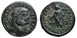 Ancient Coins - MAXIMIANUS HERCULIUS AE Follis. EF-/EF. Alexandria mint. Genio.