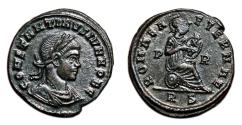 Ancient Coins - CONSTANTINE II AE3 (Centenonial). EF/EF+. Rome mint. ROMAE AETERNAE.