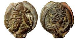 Ancient Coins - PARTHIA. VOLOGASES IV AE Dichalkon. VF+/EF-. Circa 147-191 AD.