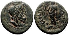 Ancient Coins - COLOSSAE (Phrygia) AE20. EF-/VF+. Circa AD 150-200. Serapis.