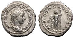 Ancient Coins - GORDIAN III AR Antoninianus. EF. Jupiter.